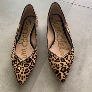 Sam Edelman Leopard Flats